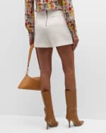 Image 4 of 6: Alice + Olivia Donald High-Waist Shorts