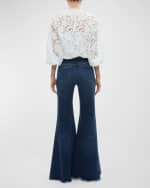 Image 3 of 5: Alice + Olivia Aislyn Lace Blouse