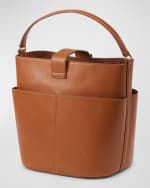 Image 4 of 5: Veronica Beard The Crest Lock Bucket Bag