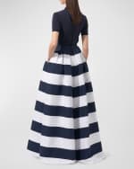 Image 3 of 4: Carolina Herrera Short-Sleeve Knit Polo Shirt