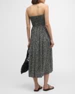 Image 4 of 6: Solid and Striped x Sofia Richie Grainge The Zaria Ditsy Floral Convertible Skirt