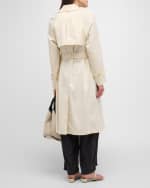 Image 4 of 6: Solid and Striped x Sofia Richie Grainge The Monique Trench Coat