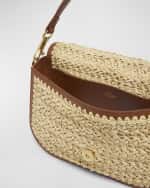 Image 5 of 5: Valentino Garavani Alltime VLOGO Flap Crochet Shoulder Bag