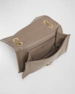 Image 5 of 6: Valentino Garavani VLOGO Flap Leather Chain Shoulder Bag