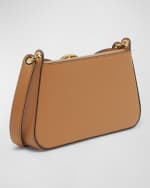 Image 4 of 6: Valentino Garavani The Bold VLOGO Calfskin Leather Crossbody Bag
