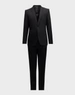 Image 1 of 6: Dolce&Gabbana Men's Stretch Wool Martini-Fit Suit