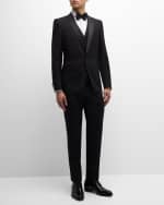 Image 2 of 6: Dolce&Gabbana Men's Martini-Fit Tuxedo Suit