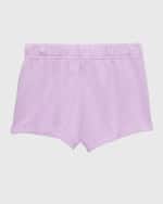 Image 2 of 6: Flowers by Zoe Girl's Star-Print Shorts, Size 4-6