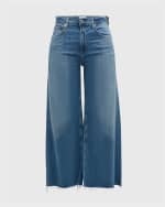 Image 1 of 6: Citizens of Humanity Lyra Cropped Wide-Leg Jeans
