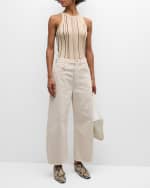 Image 5 of 6: Citizens of Humanity Ayla Raw Hem Crop Pants