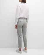 Image 4 of 6: Peserico Chain-Trim Stretch Cotton Shirt