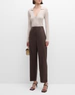 Image 2 of 6: Peserico Ribbed Button-Down Cardigan