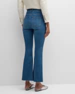 Image 4 of 6: Veronica Beard Carolina Skinny Kick-Flare Jeans