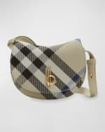 Image 1 of 5: Burberry Rocking Horse Check Crossbody Bag
