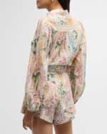 Image 5 of 6: Zimmermann Halliday Lace Trim Shirt