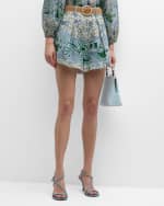 Image 2 of 6: Zimmermann Ottie Tuck Shorts