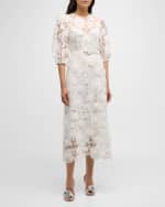 Image 2 of 6: Zimmermann Halliday Lace Flower Dress