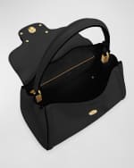 Image 5 of 6: Valentino Garavani Alltime Leather Top-Handle Bag