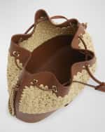 Image 5 of 6: Valentino Garavani VLOGO Signature Mini Crochet Bucket Bag