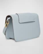Image 4 of 6: Valentino Garavani O'clock VLOGO Small Leather Shoulder Bag