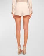 Image 3 of 5: Ramy Brook Nova Denim Mini Shorts