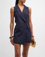 Image 5 of 6: A.L.C. Jocelyn Sleeveless Tailored Mini Dress