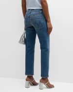 Image 4 of 6: MOTHER The Mid-Rise Hiker Hover Jeans
