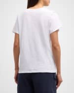 Image 4 of 6: Cinq a Sept Pop Up Merci Merci Merci Cotton T-Shirt