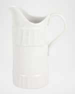 Image 1 of 2: Vietri Pietra Serena Medium Pitcher