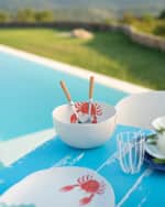 Image 3 of 3: Vietri Riviera Deep Serving Bowl