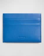 Image 1 of 2: Shinola Men's Five Pocket USA Heritage Leather Card Holder