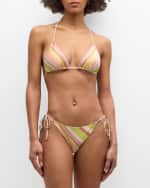 Image 5 of 5: Zimmermann Halliday Triangle Two-Piece Bikini Set