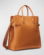 Image 2 of 5: Ralph Lauren Purple Label Men's Bedford Calfskin Tote Bag