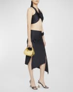 Image 2 of 5: Coperni Swipe Micro Metallic Crossbody Bag