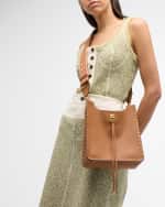 Image 2 of 5: Rebecca Minkoff Darren Feed Medium Studded Leather Shoulder Bag