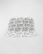Image 1 of 2: Burberry B-Buckle Print Bucket Hat