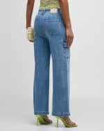 Image 4 of 6: PAIGE Carly Cargo Jeans