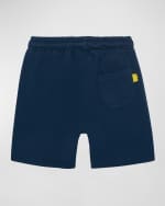 Image 3 of 3: Mon Coeur Boy's Relaxed Drawstring Shorts, Size 2-8