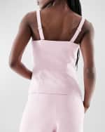 Image 4 of 5: AS by DF Monica Structured Twill Top