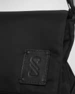 Image 5 of 5: Proenza Schouler City Small Flap Nylon Shoulder Bag