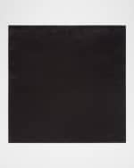 Image 2 of 3: Stefano Ricci Men's Crystal-Embellished Silk Pocket Square