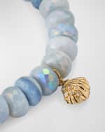 Image 4 of 5: Sydney Evan Clam Shell Beaded Bracelet