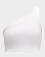 Image 1 of 7: Spiritual Gangster Cruz One-Shoulder Tank Top