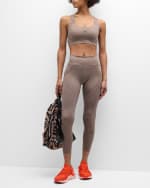 Image 2 of 6: adidas by Stella McCartney TruePurpose Power Impact Medium Support Sports Bra