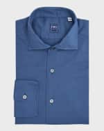 Image 1 of 2: Fedeli Men's Sean Casual Button-Down Shirt