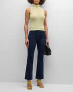 Image 5 of 6: FRAME The Jetset Crop Mini Bootcut Jeans