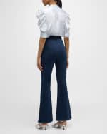 Image 3 of 6: FRAME The Jetset Flare Jeans