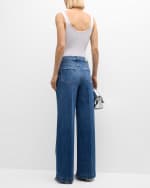 Image 3 of 6: PAIGE Harper Wide-Leg Jeans