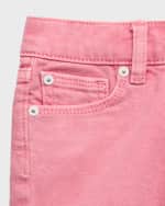 Image 3 of 6: DL1961 Premium Denim Girl's Lucy Cutoff Denim Shorts, Size 7-16