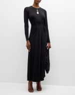 Image 5 of 6: Ulla Johnson Ceryse Jersey Maxi Dress